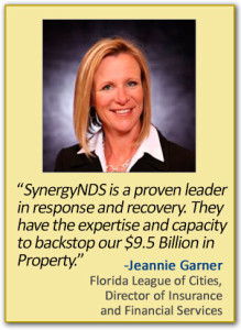 SynergyNDS, Florida League of Cities, Jeannie Garner